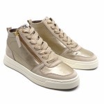DL Sport bottine beige/goud leder 6314